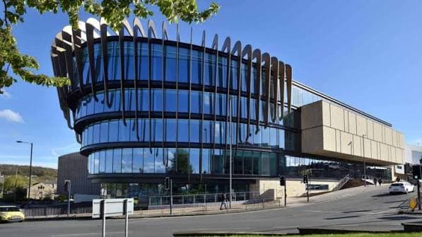 University of Huddersfield campus in London, England