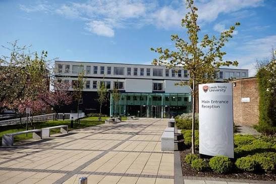Leeds Trinity University campus in leeds England